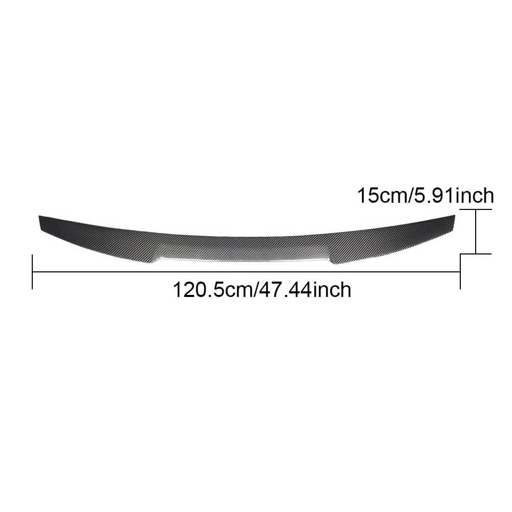 Rear Trunk Spoiler Carbon Fiber for BMW 3 series E-36 1990-2000 - image 5