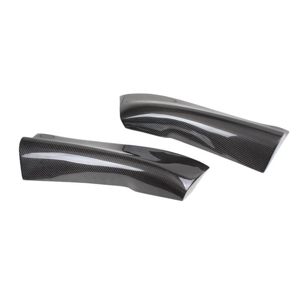 Rear Bumper Cover Flap (for Base 2011-2015, Carbon) for Audi A4 B8 2007-2015 - image 5