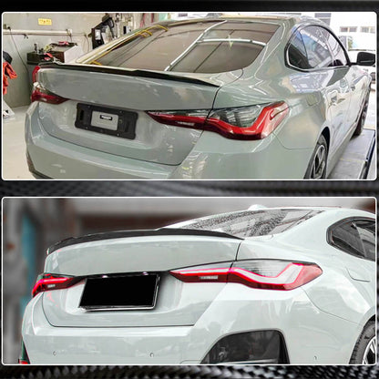 Rear Trunk Spoiler Carbon Fiber V2 (for G26) for BMW 4 series G22/23/26 2020- - image 5