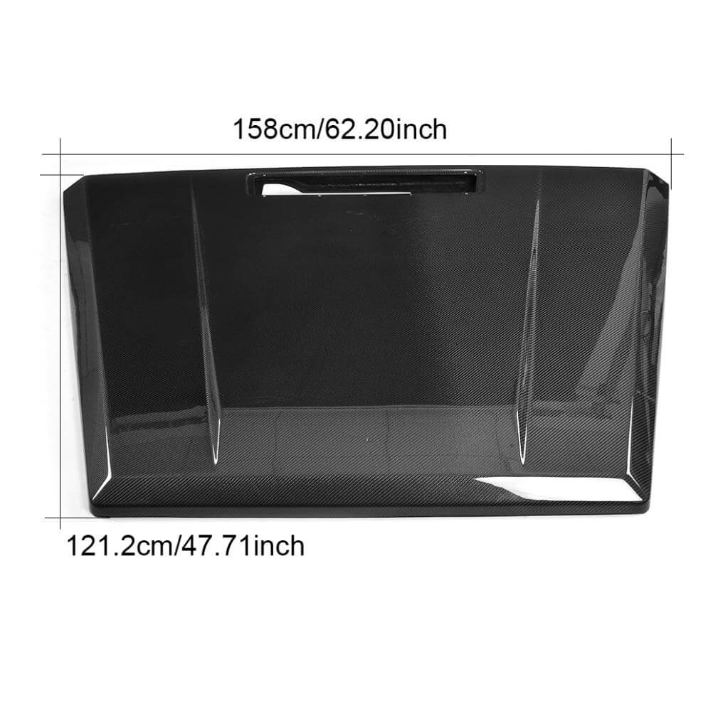 Hood (2004-2018, Carbon) for Mercedes G сlass W463 1990-2018 - image 5
