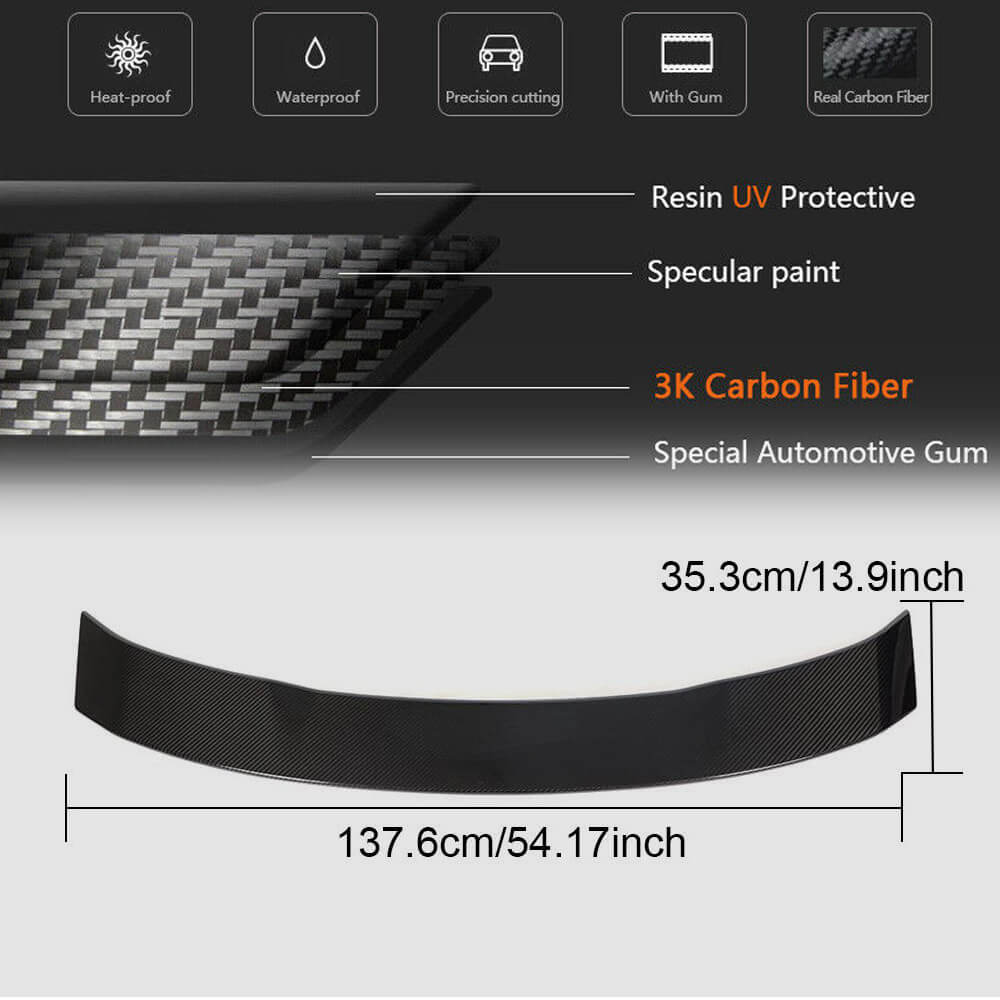 Spoiler V2 (Carbon) for Porsche 911 2012-2018 - image 5
