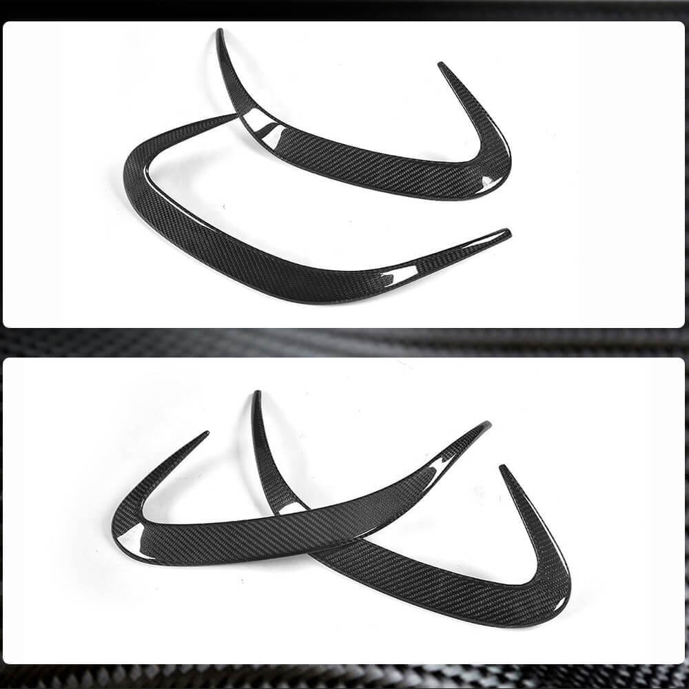 Covers on the rear bumper (for AMG / AMG-Line, Carbon) for Mercedes S-class C217 Coupe - image 5