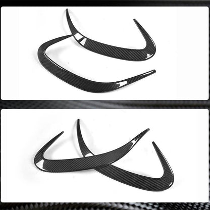 Covers on the rear bumper (for AMG / AMG-Line, Carbon) for Mercedes S-class C217 Coupe - image 5