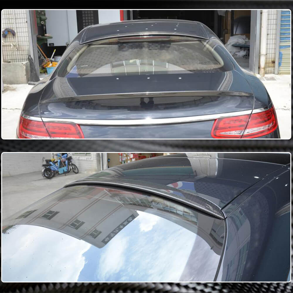 Spoiler V2 (Coupe, Carbon) for Mercedes S-class C217 Coupe 2014-2020 - image 5
