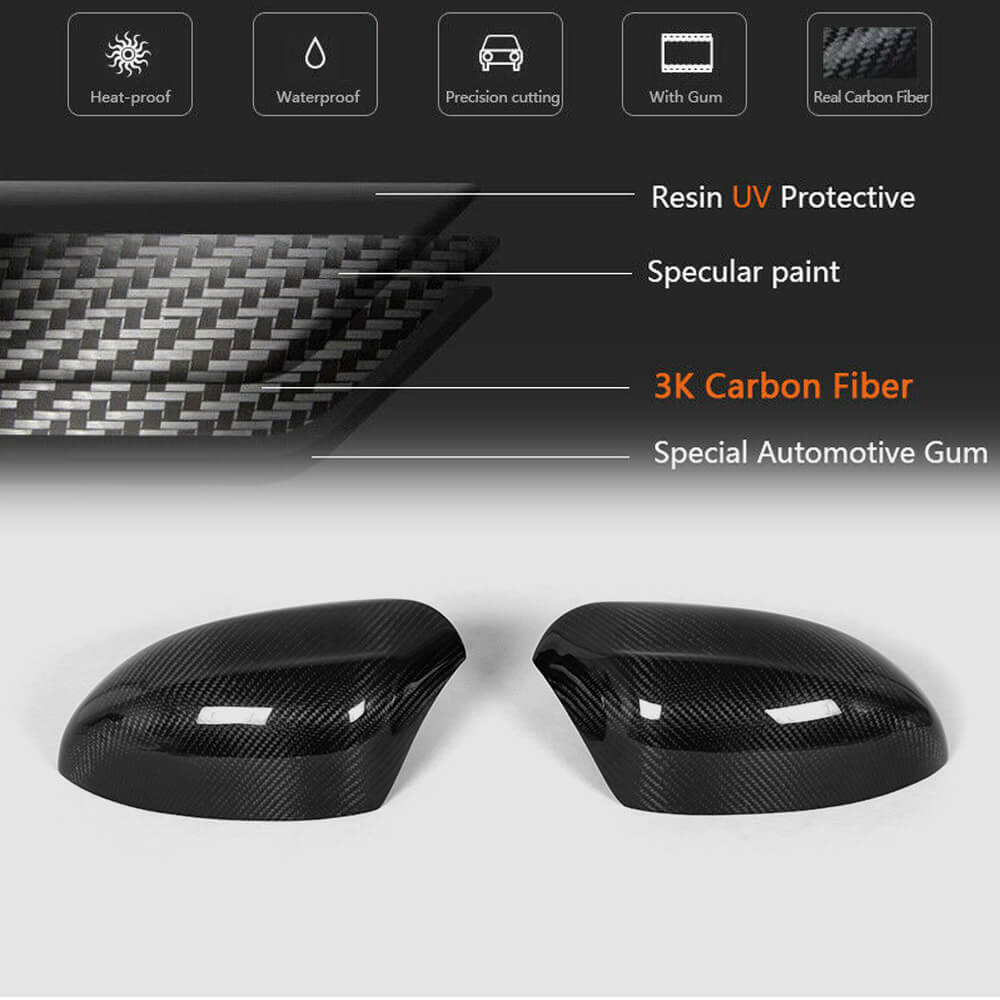 Mirror Covers (2009-2013, Carbon) for BMW Z4 (E89) 2009-2016 - image 5