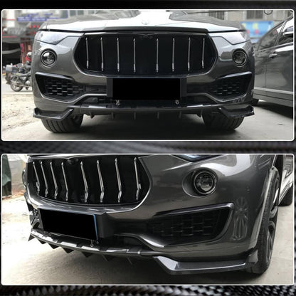 Carbon Front Bumper Covers (for Base/S) for Maserati Levante 2016- - image 5