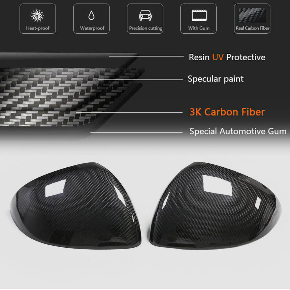 Carbon Mirror Covers for Mercedes C-class W206 2022- - image 5