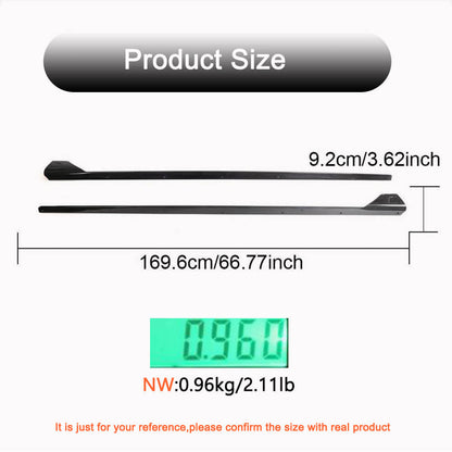 Side Skirt Extensions V1 (for G20 M-Sport, Carbon) for BMW 3 Series G20/G21 2018- - image 5