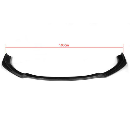 Front Bumper Lip V1 (for S-Line, 2010-2014, Carbon) for Audi A7 2010-2018 - image 5