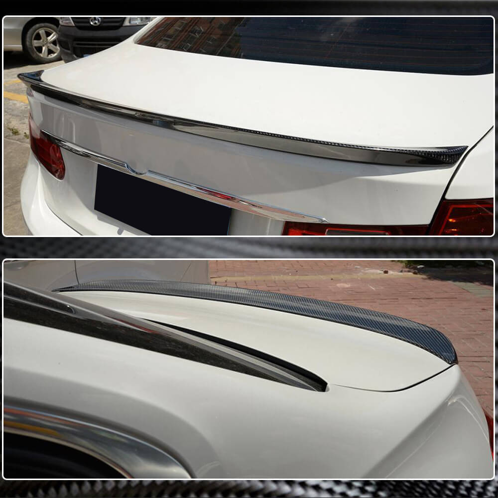 Rear Trunk Spoiler Carbon Fiber V3 (SD) for BMW 3 series F-30/31/34 2012-2019 - image 5