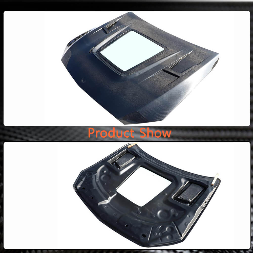 Hood V1 (Carbon) for Mercedes C-сlass W205 2014-2021 - image 5