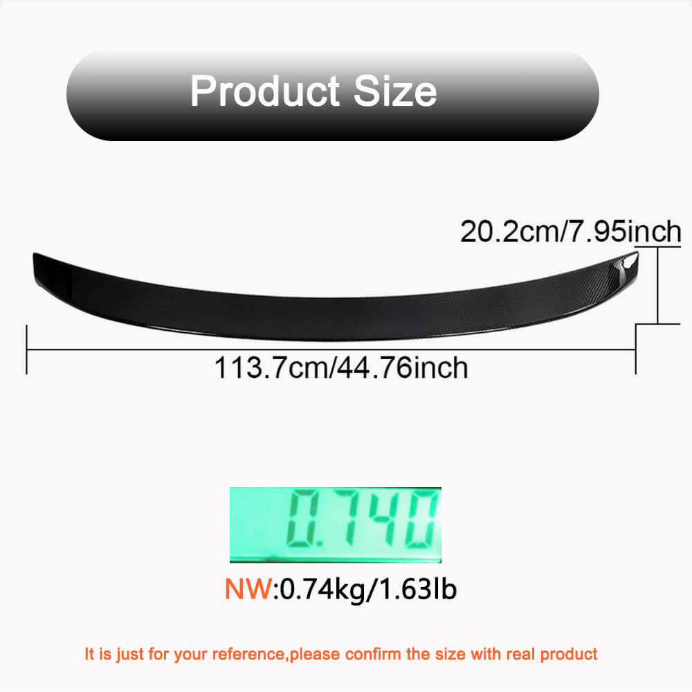 Spoiler V2 (Carbon) for Kia Stinger - image 5
