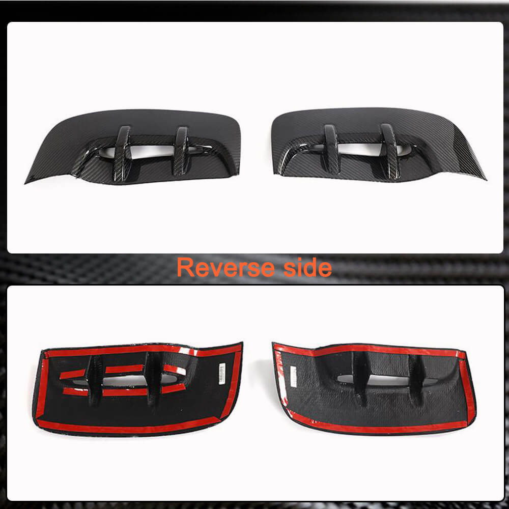 Front fender trims (Carbon) for Kia Stinger 2017-2023 - image 5