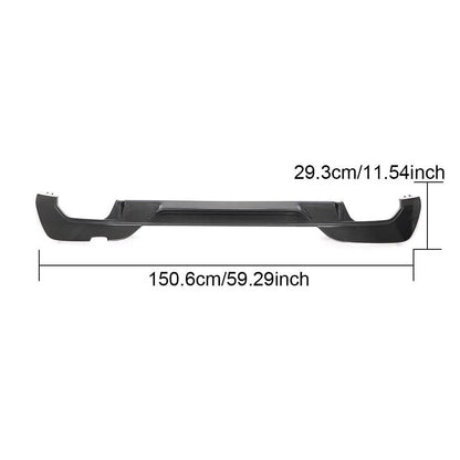 Rear Bumper Diffuser Carbon Fiber V1 (2019-2021, M-Sport) for BMW 3 series G20/21 2018- - image 5