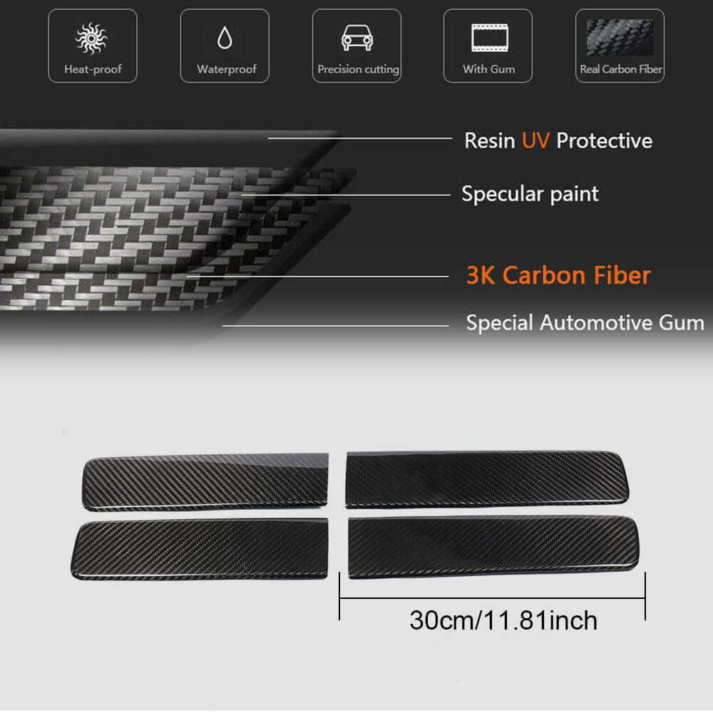 Linings on the doors in the cabin (Dry carbon) for Mercedes G class W463 2018-2024 - image 5