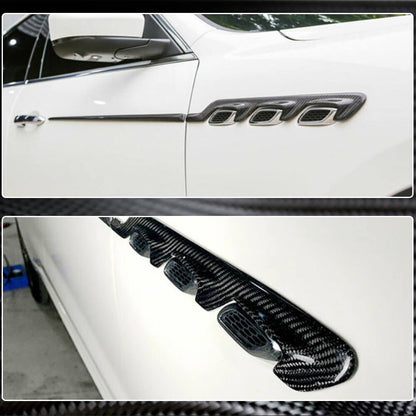 Side Skirt Extensions (Carbon) for Maserati Levante 2016- - image 5