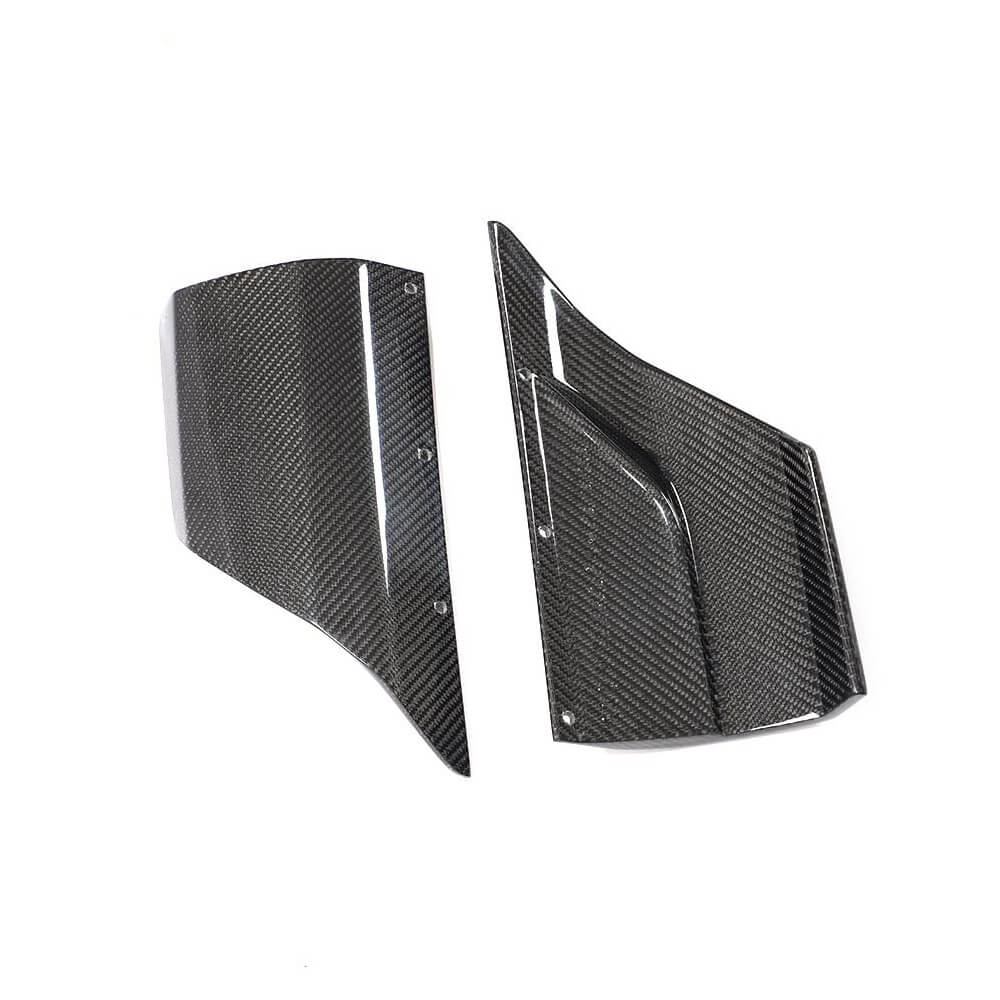 Rear bumper flaps (for RS3 Sedan 2017-2019, Carbon) for Audi A3 2012-2020 - image 5