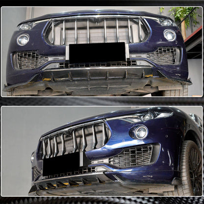 Front Bumper Lip V1 Add-on (for Base/S, Carbon) for Maserati Levante 2016- - image 5