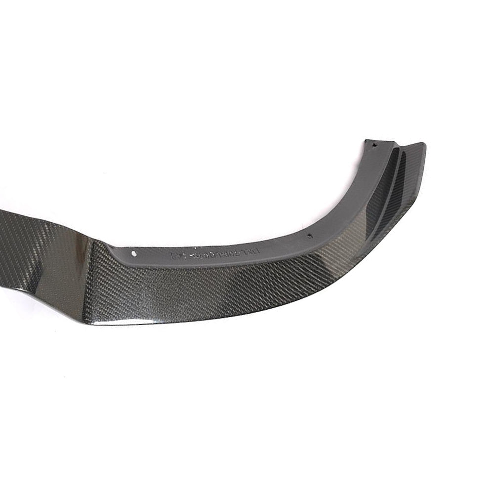 Cover on the front bumper Lip (for E63 AMG 2013-2016, Carbon) for Mercedes E-class W212 2009-2016 - image 5