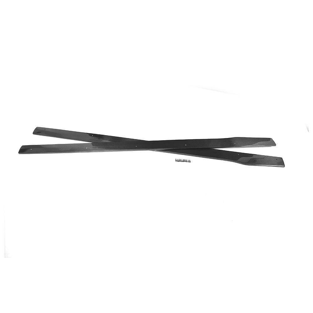 Side Skirts V2 (for C43/C63 AMG 2015-2019, Carbon) for Mercedes C-сlass W205 2014-2021 - image 5