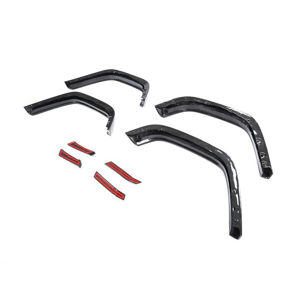 Arch expanders (for Carbon Set body kit, Carbon) for Mercedes G class W463 2018-2024 - image 5
