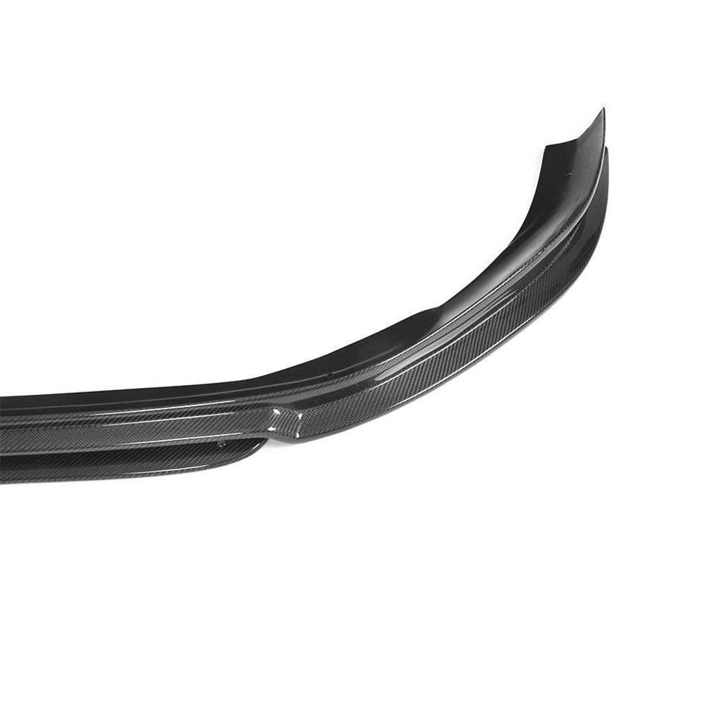Front Bumper Lip Spoiler (for R/R-Line 2012-2017, Carbon) for Volkswagen Golf 7/E-Golf 2012-2020 - image 5