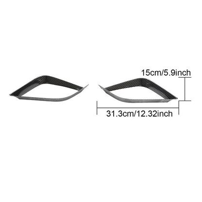 Covers on the front bumper (for Carrera 4 GTS 2017-2018, Carbon) for Porsche 911 2012-2018 - image 5