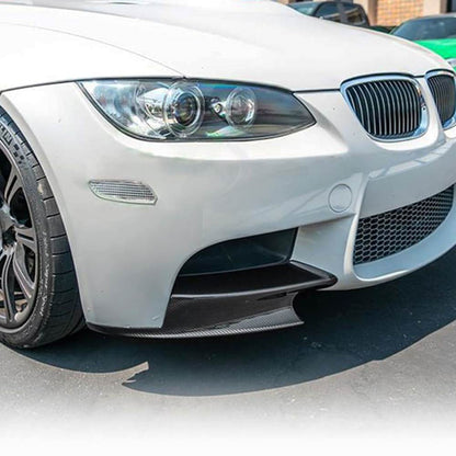 Front Bumper Splitters Carbon Fiber (for E92/E93 M3) for BMW 3 series E-90/91/92/93 2005-2011 - image 5