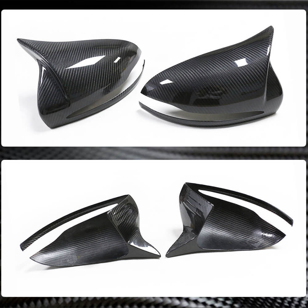 Mirror Covers V2 (2014-2017, Dry Carbon) for Mercedes S-сlass W222 2013-2022 - image 5