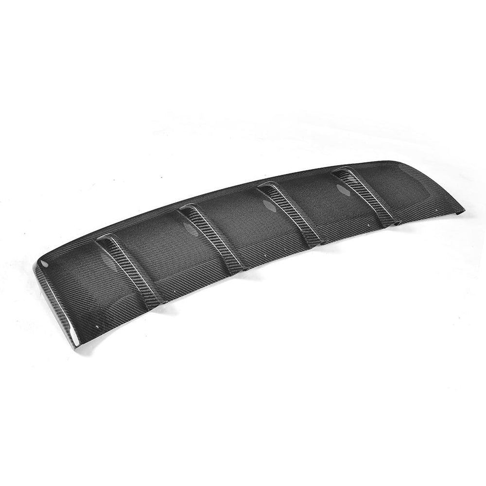 Rear Bumper Diffuser V2 (for Base/S, Carbon) for Maserati Levante 2016- - image 5