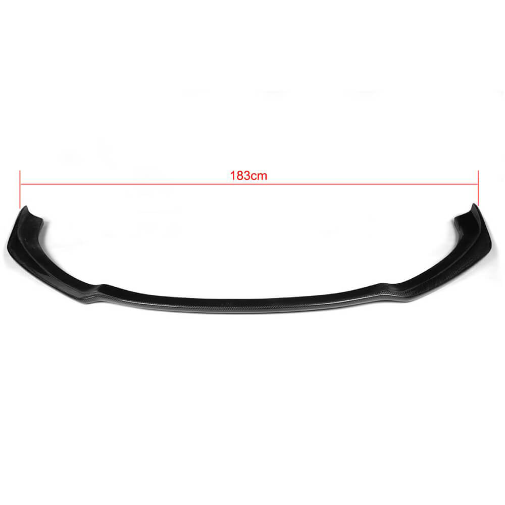 Front Bumper Lip V1 (for S-Line, 2010-2014, Carbon) for Audi A7 2010-2018 - image 5
