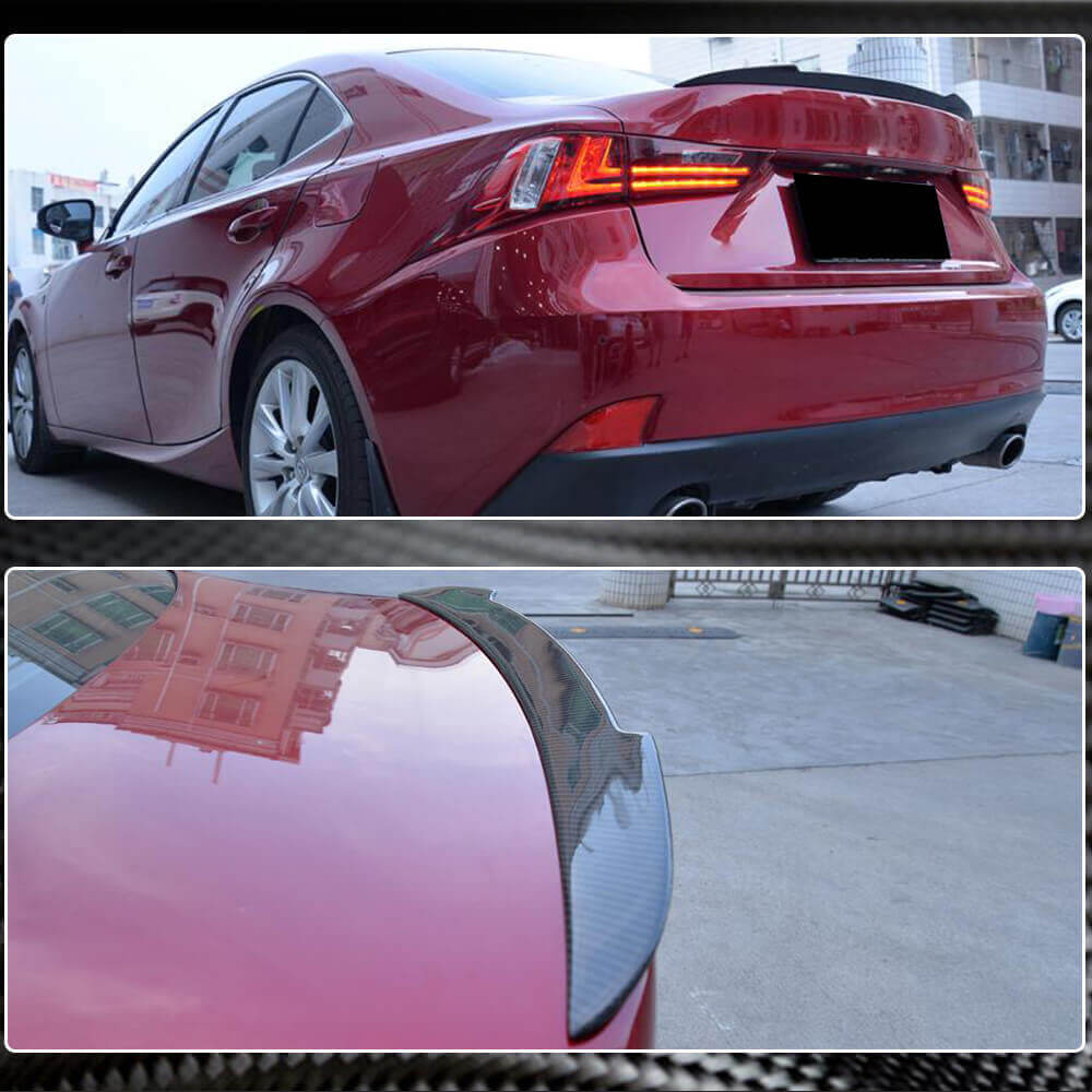 Spoiler V1 (for 2013-2020, Carbon) for Lexus IS 2013- - image 5