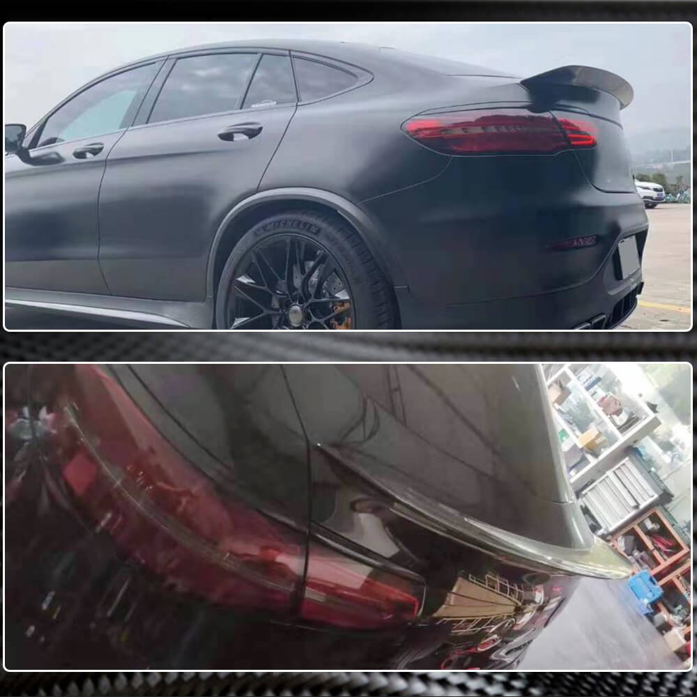 Spoiler V2 (Carbon) for Mercedes GLC coupe C253 2016-2023 - image 5