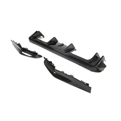 Rear Bumper Diffuser Carbon Fiber (for G82/G83 M4 2020-2023) for BMW 4 series G22/23/26 2020- - image 5