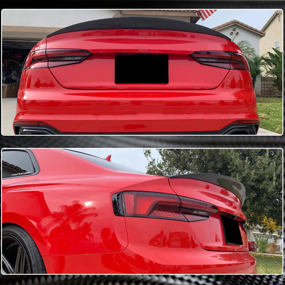 Spoiler V5 (for coupe, Carbon) for Audi A5 2016-2025 - image 5
