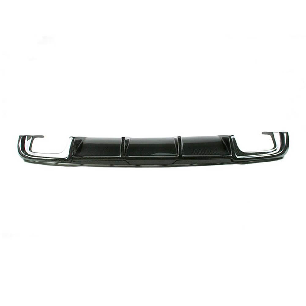 Rear bumper diffuser V2 (for S-Line HB 2017-2020, Carbon) for Audi A3 2012-2020 - image 5