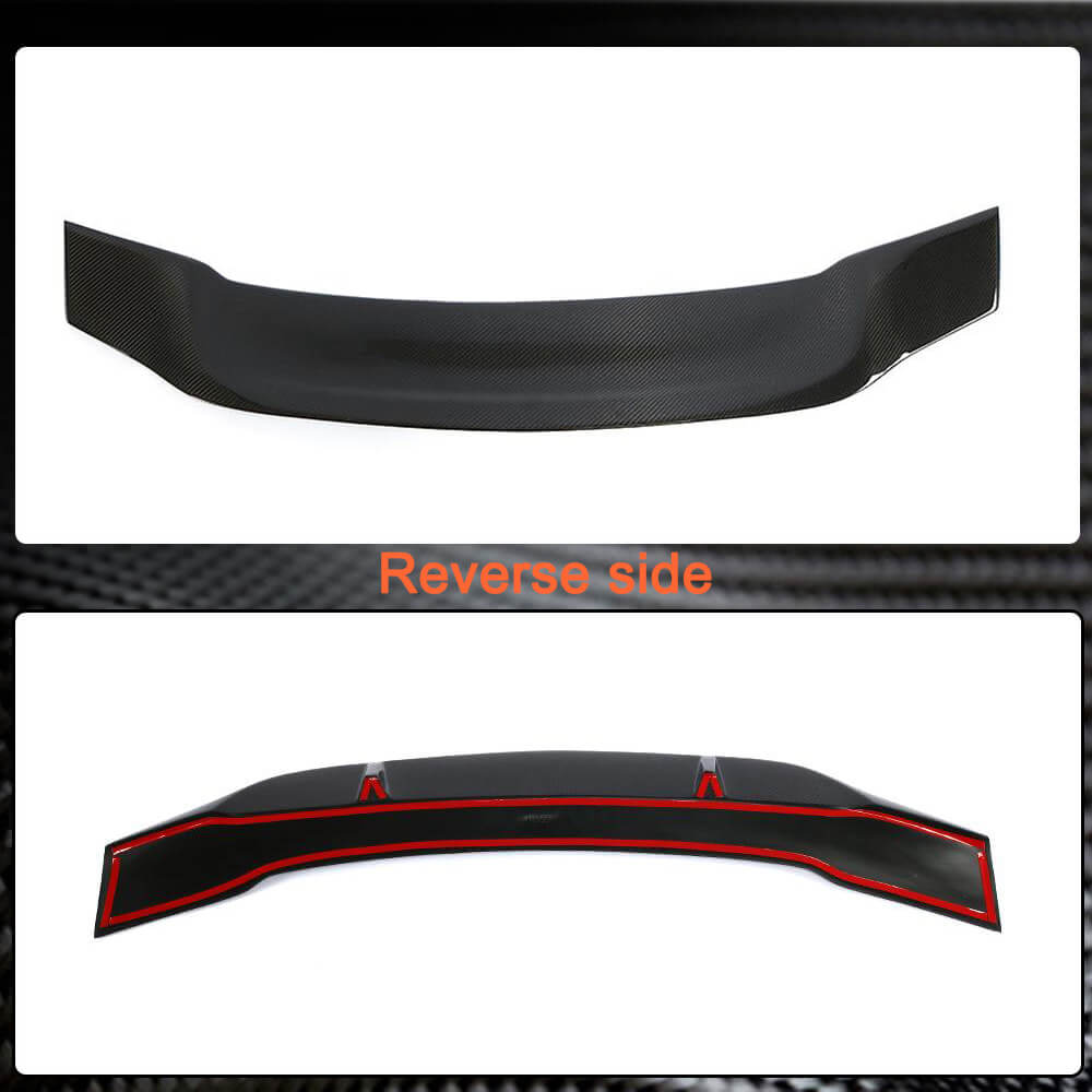 Spoiler V3 (Carbon) for Mercedes E-class coupe C207 2010-2017 - image 5