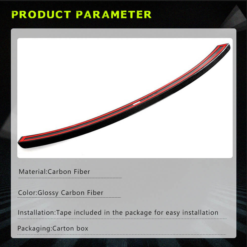 Spoiler Visor (Carbon) for Honda Civic HB 2021- - image 5