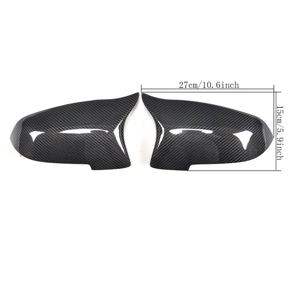 Mirror Covers Replacement Style Carbon Fiber V1 (2013-2016) for BMW 5 series F-10/11/07 2010-2016 - image 5