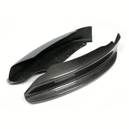 Front Bumper Splitters Carbon Fiber (for E82 M-Sport) for BMW 1 series E81/82/87/88 2004-2011 - image 5