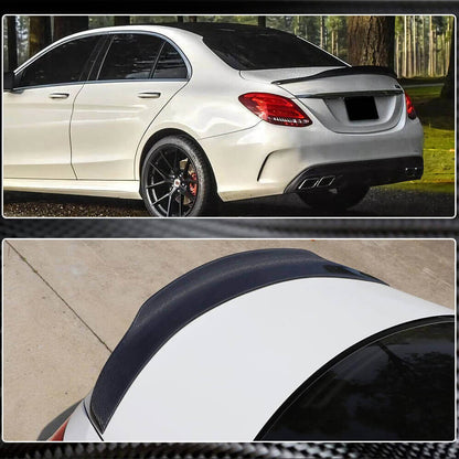 Spoiler V7 (for SD 2015-2021, Carbon) for Mercedes C-class W205 2014-2021 - image 5
