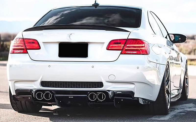 Rear Trunk Spoiler Spoiler FRP V6 (Coupe) for BMW 3 series E-90/91/92/93 2005-2011 - image 3