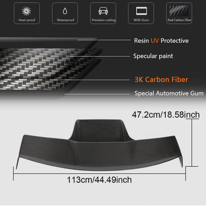 Spoiler V2 (for HB, Carbon) for Mercedes A-class W176 2012-2018 - image 5