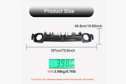 Rear Diffuser V1 (for Spyder 2020+, Carbon) for Audi R8 2015- - image 5