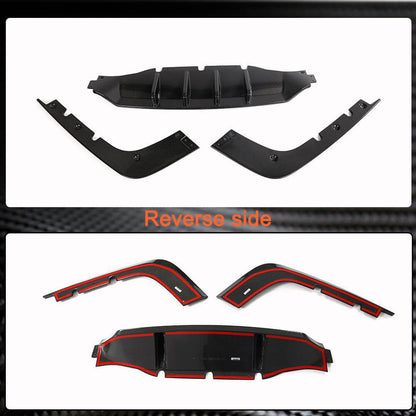 Rear bumper diffuser (Carbon) for Kia Stinger - image 5