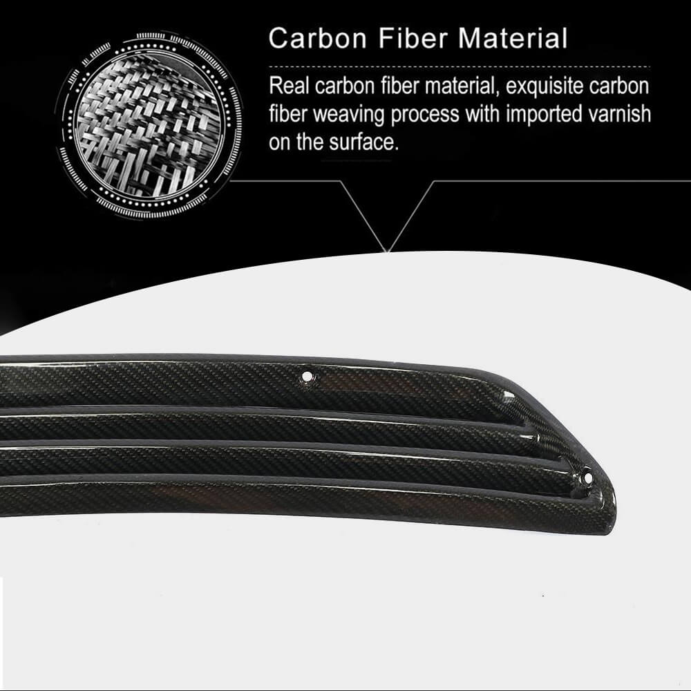 Rear Bumper Diffuser (2009-2015, Carbon) for Nissan GT-R 2008-2025 - image 5