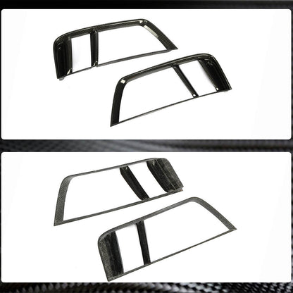 Rear bumper covers (2015-2020, Carbon) for Audi R8 2015- - image 5