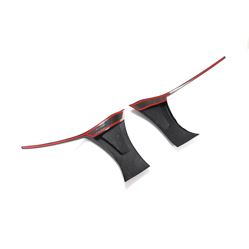 Covers on the front bumper (for 2015-2019, Carbon) for Volkswagen T6 - image 5