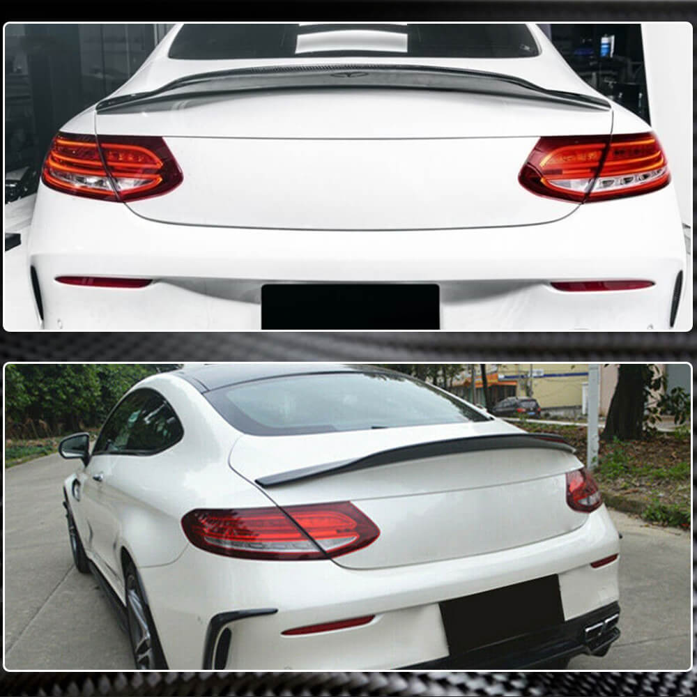 Spoiler V5 (for Coupe 2015-2019, Carbon) for Mercedes C-сlass W205 2014-2021 - image 5