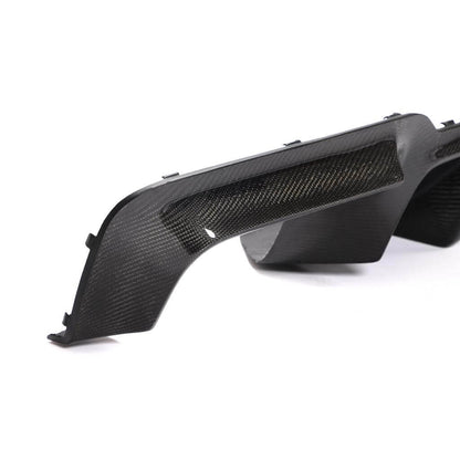 Rear Bumper Diffuser Carbon Fiber V1 (for M5) for BMW 5 series F-10/11/07 2010-2016 - image 5